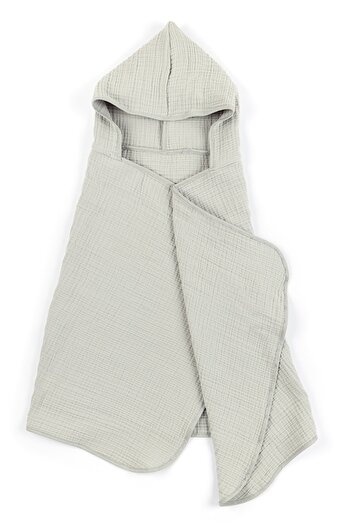 Tuğba Kuğu 4 Layers Muslin Hooded Towel - Polychrome Series - Bow