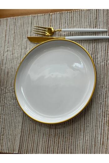 MeGgDecor Gold Gilded Cake Plate