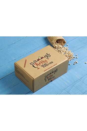 Nanny’s Cherry Pillow Multi-Purpose Hot, Cold Relaxing Cherry Seed Pillow, 20cm X 50 Cm, 900 Gr