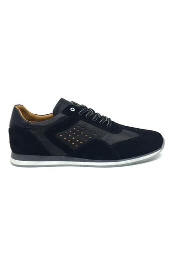 Çetintaş Luis Figo Orthopedic Men's Shoes - 100% Leather, Comfortable Daily Large Size 45-48