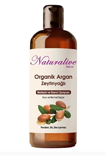 naturalive Natural Shampoo 500 ml for Dry and Normal Hair