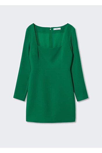 MANGO Woman Fitted Kesim Elbise