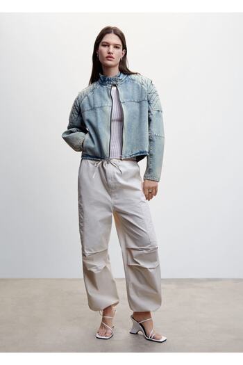 MANGO Woman Coat -- Lightweight and Fashionable Coat