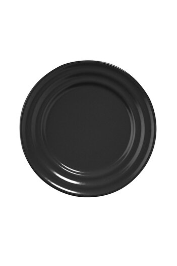 Kütahya Porselen New Tuvana Serving Plate Anthracite