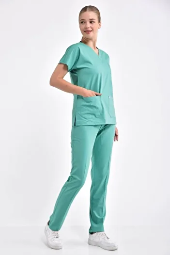 Owlet Medikal Cyan Lycra Surgical Suit