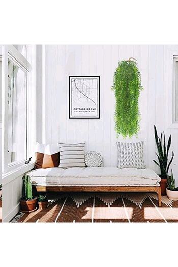 Nettenevime Yapay Çiçek Sarkan Yeşil Bitki Yapay Sarmaşık Ty60 Yeşil