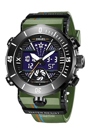 SMAEL Men's Wristwatch Analog Digital Sports Fashion Trend 8051y Watch