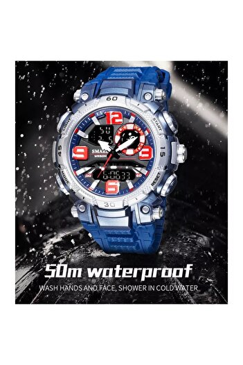 SMAEL Erkek Kol Saati Analog Dijital Spor Moda Trend 1921m Saat