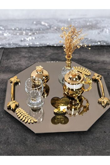 Masalsı Concept Damat Kahvesi Tepsisi, Damat Fincanı Tepsisi, Tuzlu Kahve Tepsisi, Tuzlu Kahve Fincanı
