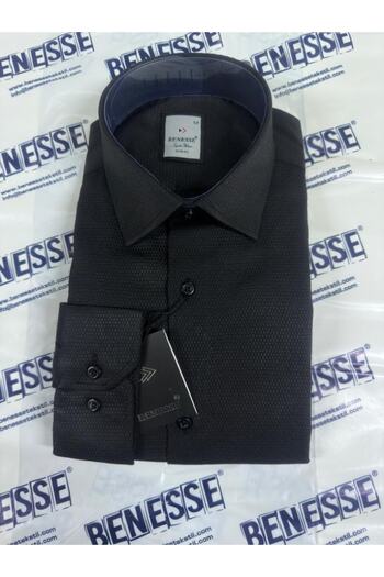 BENESSE Dobby Slim Fit Shirt