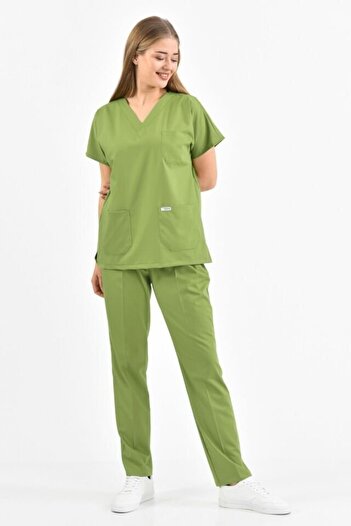 Owlet Medikal Pistachio Green Lycra Surgical Suit