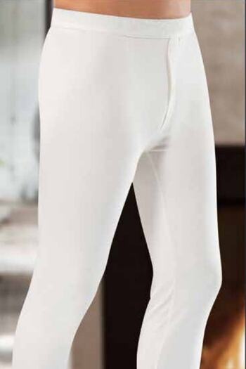 Anıt 2 Pieces Men's Underwear Thermal Bottom 49% Viscose 49% Polyester 2% Elastane