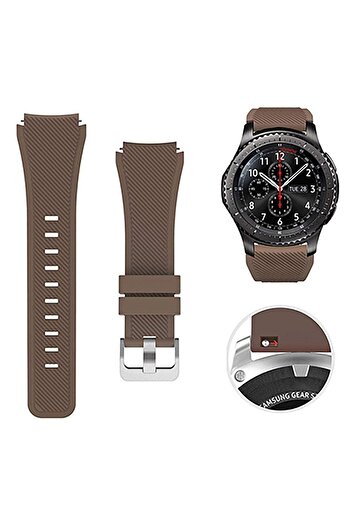 Nezih Case Huawei Watch Gt3 Se Gt3 Pro Gt2 Pro Haylou Solar Ls05 Xiaomi Mi Watch S1 Silicone Band (22MM)