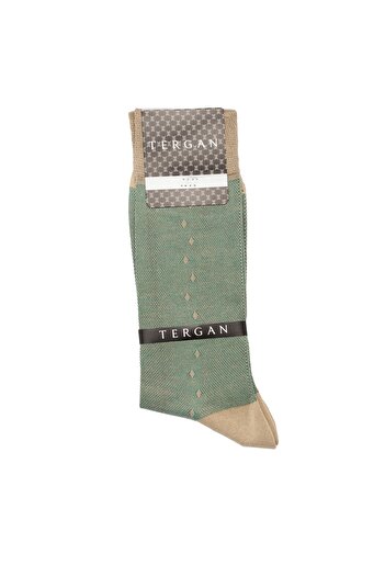 Tergan Beige Men's Socks 20254I4D