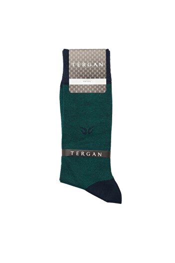 Tergan Navy Blue Men's Socks 20253N5Q