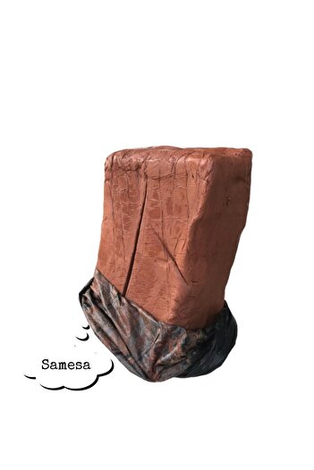 SAMESA HEDİYELİK Ceramic Plasticine Natural Red Clay (25 kg)