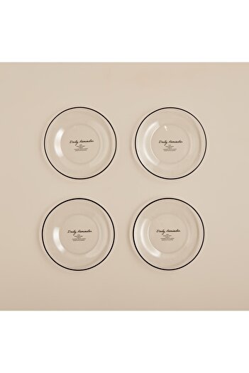 Bella Maison Daily Reminder Pasta Tabağı 4'lü (19 CM)