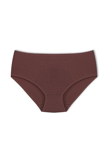 HNX 7-Piece Cotton Ribbed Plus Size Women's Panties