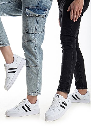 Freemax Unisex Guaranteed Orthopedic Insoles Light Flexible Sturdy Sneaker Sports Shoes White Black