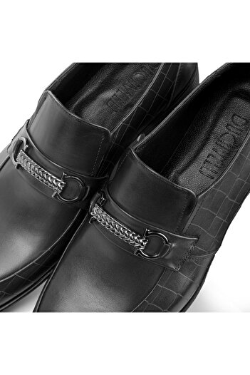 Ducavelli Lunta Hakiki Deri Erkek Klasik Ayakkabı, Loafer Klasik Ayakkabı, Makosen Ayakkabı