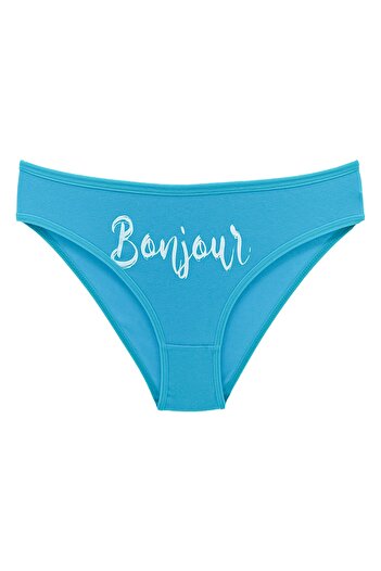 HNX Set of 7 Colorful Printed Cotton Women's Panties