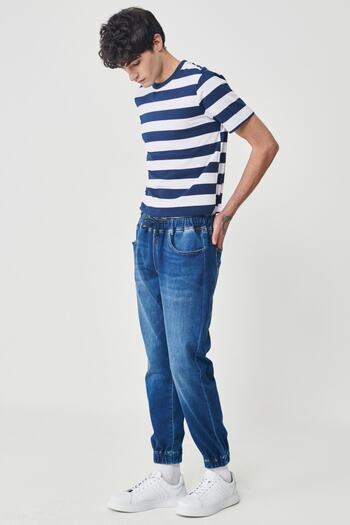 Lee Regular Fit Normal Cut Normal Waist Jogger Flexible Jeans