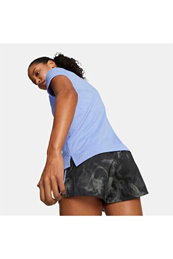 Puma 523168 Run Favorite Heather Ss Tee W Electro Purple Heather Adult Sports T-shirt