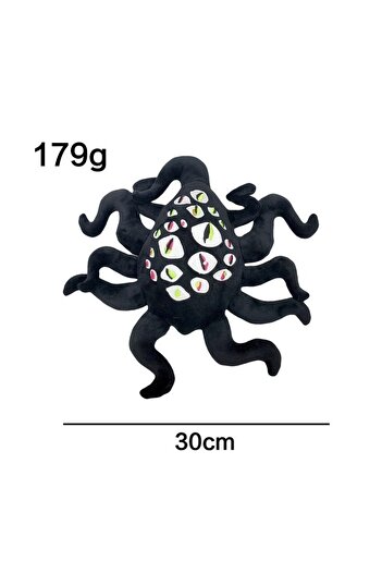Schulzz Roblox Doors Black Diamond Octopus Imported Plush Toy 30cm