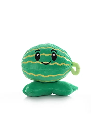 Schulzz Plants And Zombie Green Watermelon Plush Toy 18cm