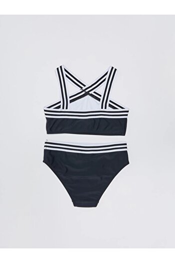LC Waikiki Lcw Kids Gestreifter Mädchen-Bikini