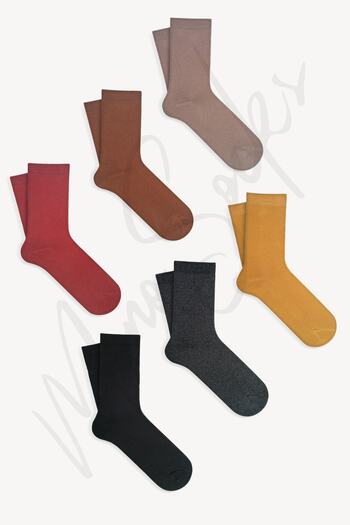 Mono Socks 6 Pack Cotton Thick Winter Towel Socks