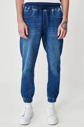Lee Regular Fit Normal Cut Normal Waist Jogger Flexible Jeans