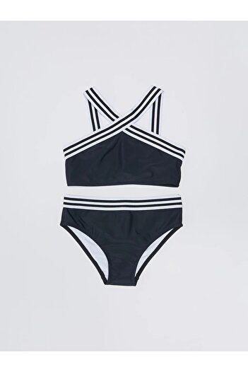 LC Waikiki Lcw Kids Gestreifter Mädchen-Bikini