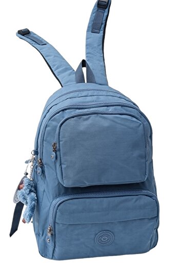Klinkır Rucsac din material textil cu mai multe compartimente, cu volum mare, care respinge apa de ploaie, potrivit pentru școală