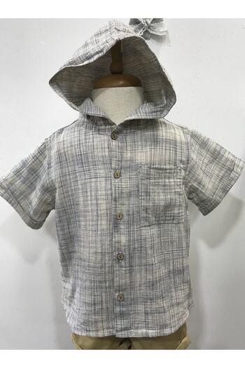Çikoby Baby Boy Hooded Shirt