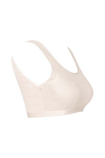 HNX Peach Camisole Thick Strap Padded Women's Bustier