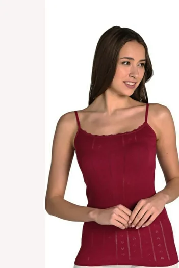 Berrak Patterned Women's Athlete with Rope Strap|Cotton Cherry