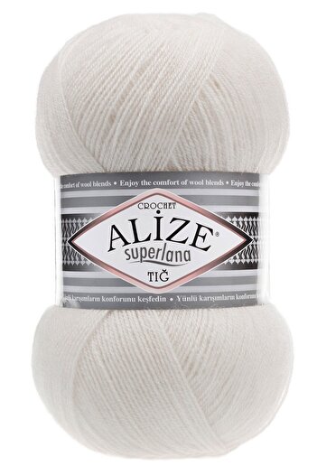 Alize Superlana 599 Model Bone Hand Knitting - 100 Gr.Rope