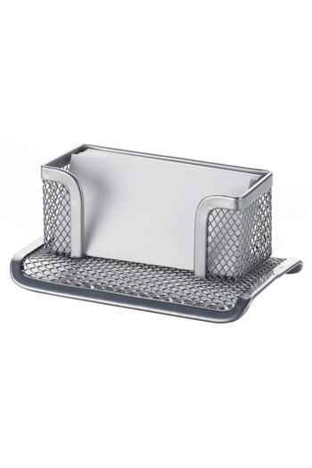 Cassa Wire Business Card Holder Silver