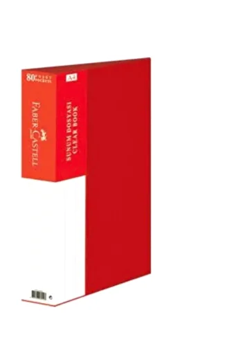 Faber Castell Catalog 80 Pieces Red with File Box5075180103