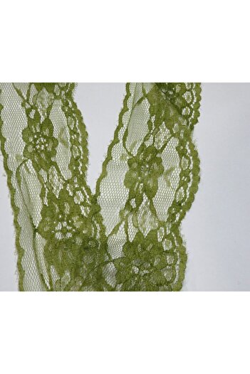 tuhafiyecimiz Light Khaki Nylon Lace