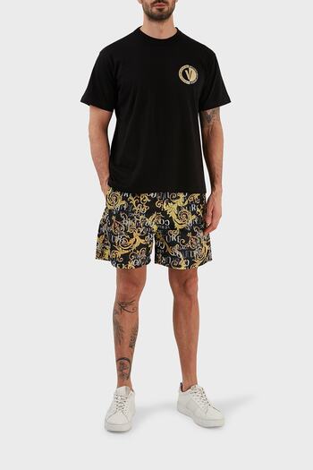 Versace Patterned Regular Fit Pocketed Short Men's Short 74gadd18 Cqs51 G89