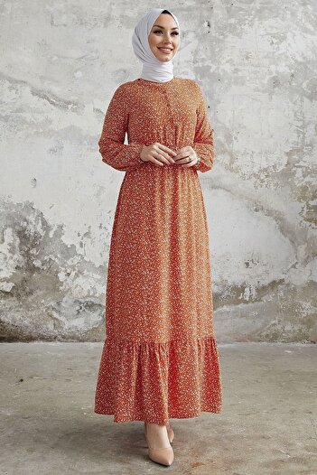 InStyle Floral Viscose Dress Tile