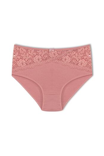 HNX Chiloți de damă Mink Reverse V Lace Bato