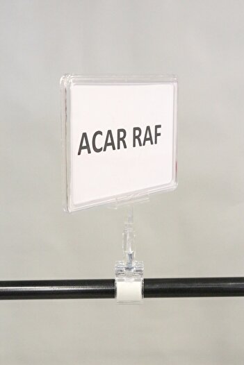 Acar Raf Product Promotion Frame Plastic And Latched Price Tag A5 Frame Transparent