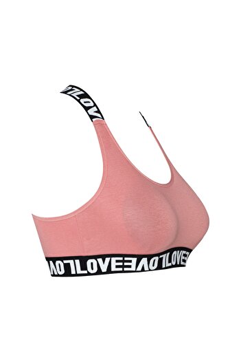 HNX Mink Cotton Love Elastic Cross Strap Padded Women's Bustier