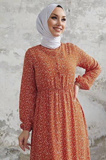 InStyle Floral Viscose Dress Tile