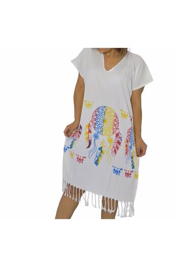 acartekstil Nevin Acar Girls Bamboo Pestemal Dress