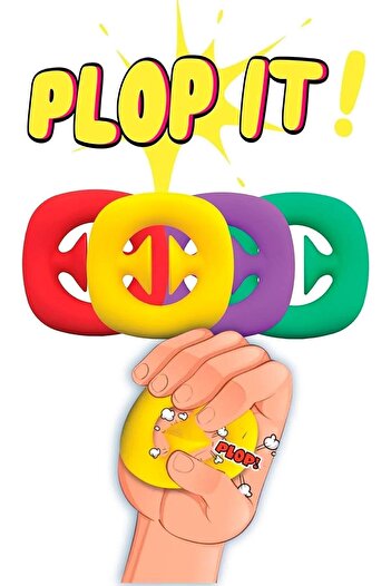UĞURDAN Pop It Plop It Duyusal Stres Oyuncak Pop Tube Eğitici Oyuncak