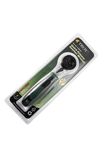 TROY 26131 Hızlı Bırakmalı Cırcır Lokma Kolu, 6.5-22mm